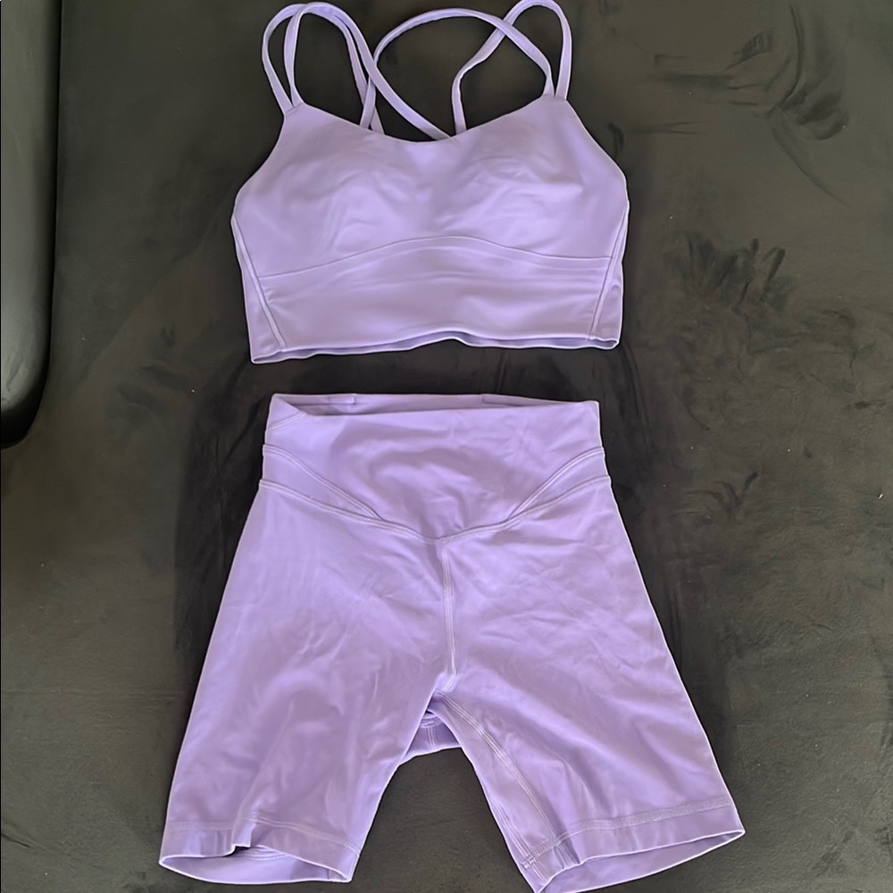 Lululemon Dark Lavender Set